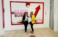 Akka’ya “TSE Kadın Girişimci Belgesi”