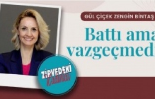 Battı ama vazgeçmedi